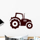 modern tractor Wall Mural