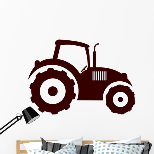 modern tractor Wall Mural