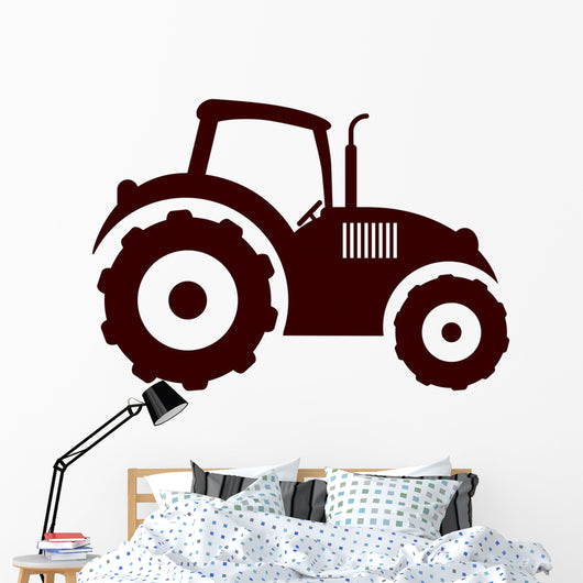 modern tractor Wall Mural