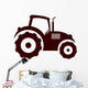 modern tractor Wall Mural