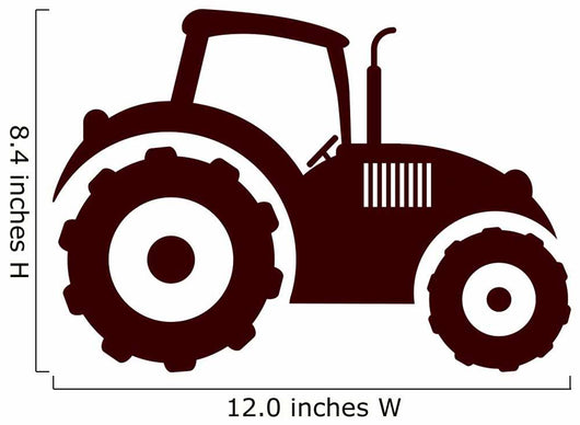 modern tractor Wall Mural