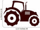 modern tractor Wall Mural