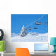 Skiing Slope Wall Mural