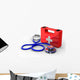 Stethoscope and First Aid Wall Decal