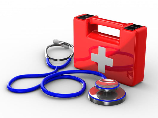Stethoscope and First Aid Wall Decal