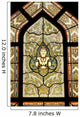 Stained Glass Window Angel