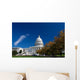 Capitol Building Autumn Foliage Washington DC, United States Wall Mural