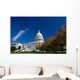 Capitol Building Autumn Foliage Washington DC, United States Wall Mural