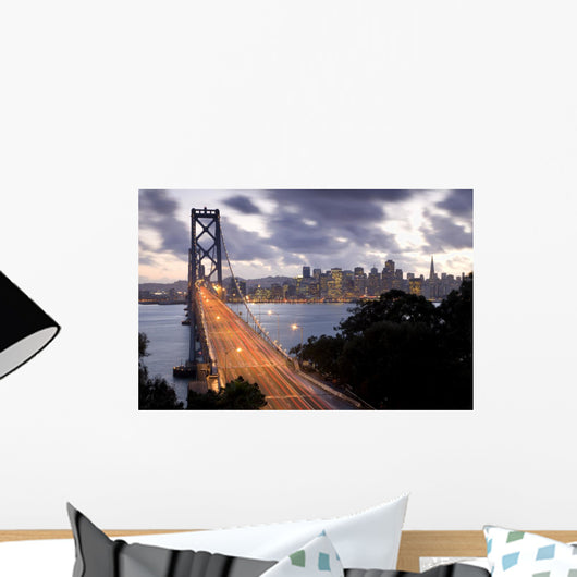 Bay Bridge to San Francisco Wall Mural
