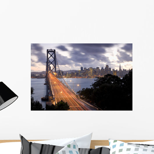 Bay Bridge to San Francisco Wall Mural