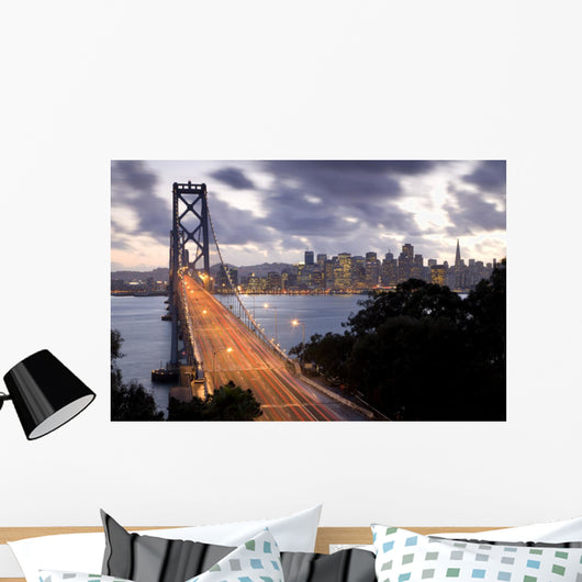 Bay Bridge to San Francisco Wall Mural