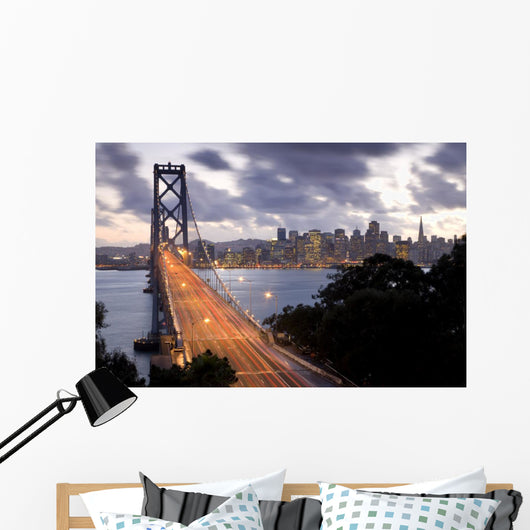Bay Bridge to San Francisco Wall Mural