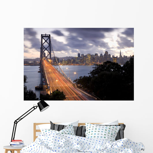 Bay Bridge to San Francisco Wall Mural