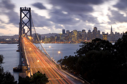 Bay Bridge to San Francisco Wall Mural