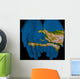 Painted Map Haiti Hands