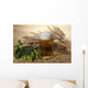 beer with barley and hop Wall Mural