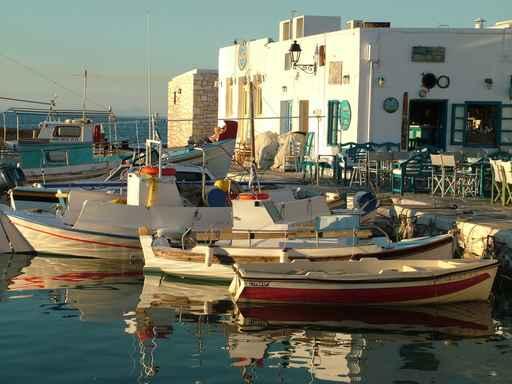 Fishing Port Naoussa Wall Decal