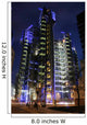 lloyds building by night Wall Mural