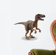 3D Velociraptor Wall Decal