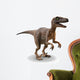 3D Velociraptor Wall Decal