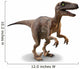 3D Velociraptor Wall Decal