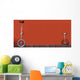 unicycles Wall Mural