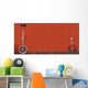 unicycles Wall Mural