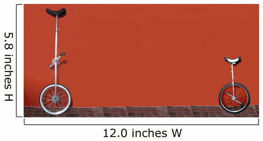 unicycles Wall Mural