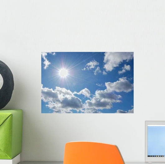Sky and Sun Wall Decal