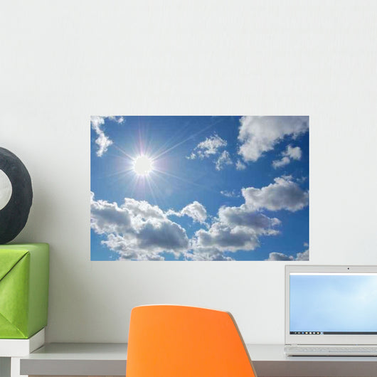 Sky and Sun Wall Decal