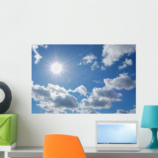 Sky and Sun Wall Decal