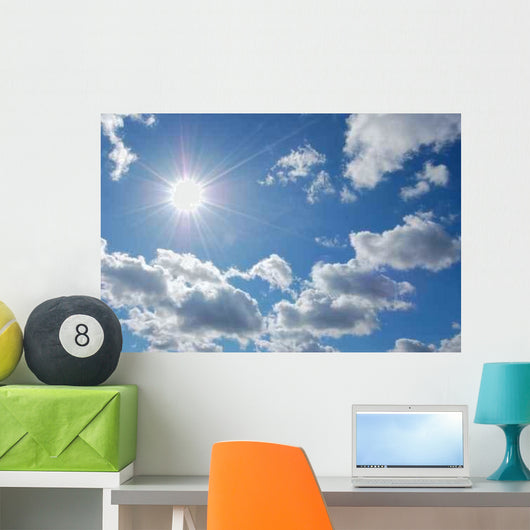 Sky and Sun Wall Decal