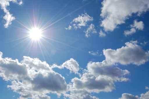 Sky and Sun Wall Decal