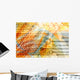 Computer Technology Background - Multicolour Wall Mural