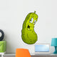 Smiling Pickle Wall Decal