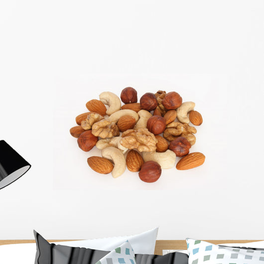 pile  of assorted nuts Wall Decal