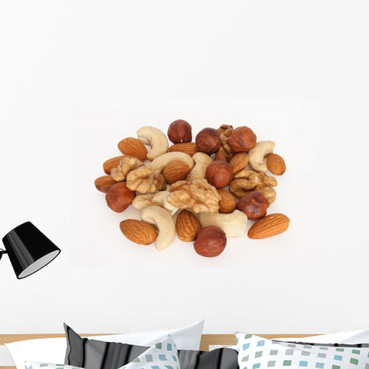 pile  of assorted nuts Wall Decal