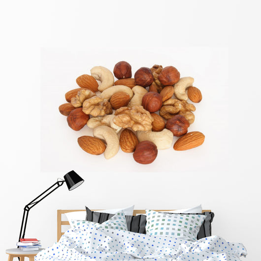 pile  of assorted nuts Wall Decal