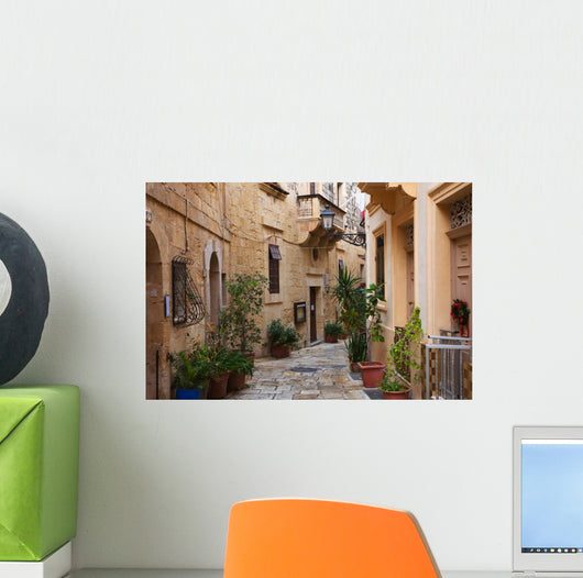 Street Old Mediterranean Town