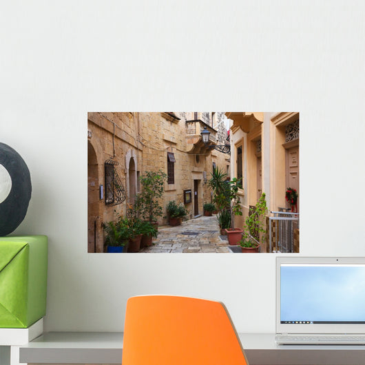 Street Old Mediterranean Town