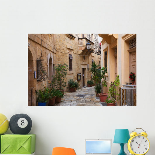 Street Old Mediterranean Town