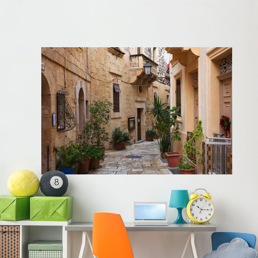 Street Old Mediterranean Town