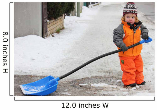 Little Boy Admits Snow