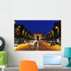 Champs-elysees Night Wall Decal