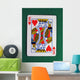 King Hearts Wall Decal