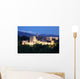 View of Alhambra at twilight, Granada, Spain. Wall Mural