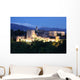 View of Alhambra at twilight, Granada, Spain. Wall Mural