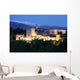 View of Alhambra at twilight, Granada, Spain. Wall Mural