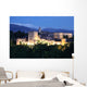 View of Alhambra at twilight, Granada, Spain. Wall Mural