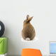 Adorable Rabbit White Wall Decal
